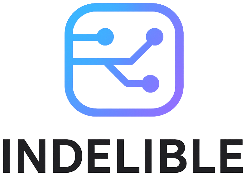Indelible logo